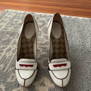 Vintage Gucci Heeled Loafer